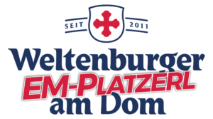 Logo des Weltenburger „EM-Platzerl"