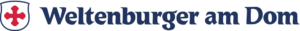 Längliches Logo des „Weltenburger am Dom"